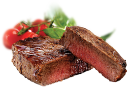 Steaks menu